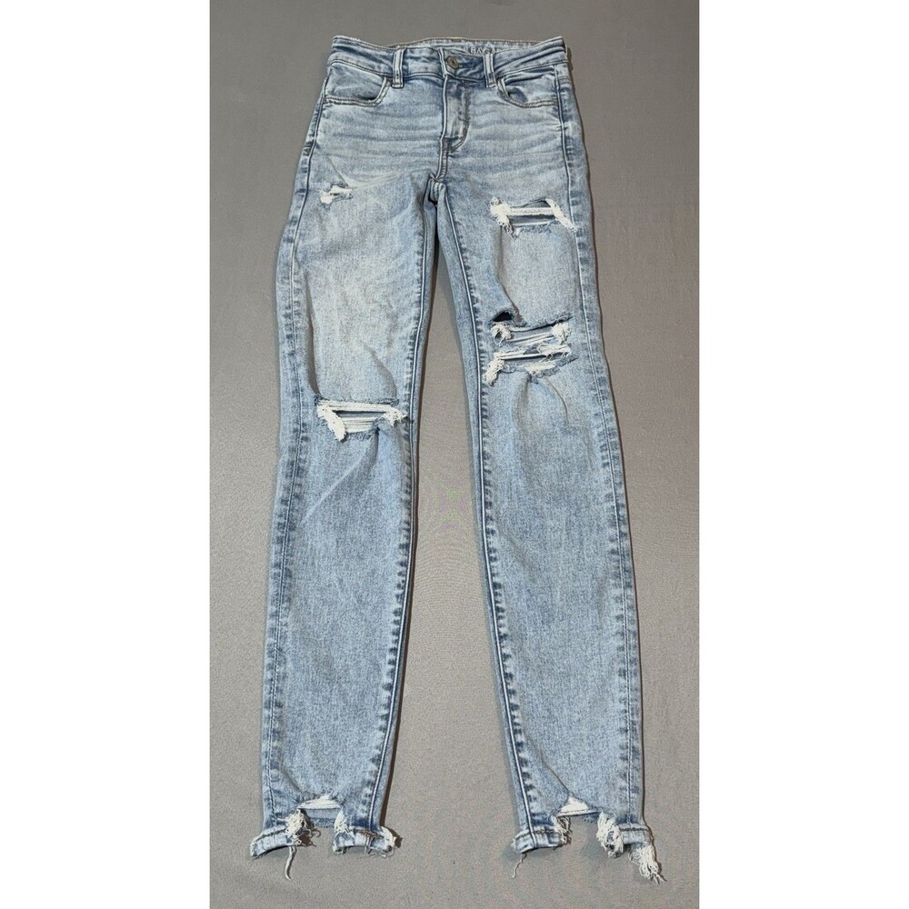 American Eagle Outfitters Jeans Women’s 000 High Rise Jegging Light Wash